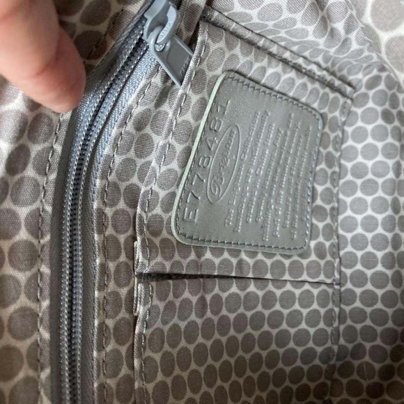 Brighton Navy blue Croc Pattern Bag - Picture 11 of 15